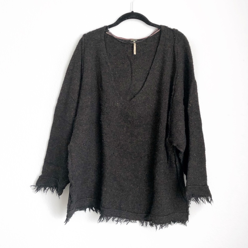 Free People Irresistible Fringe Trim Sweater - Picture 4 of 4